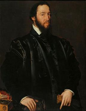 Anton Perrenot de Granvelle, ca. 1549   (Anthonis Mor) (1520-1578) Kunsthistorisches Museum, Wien     