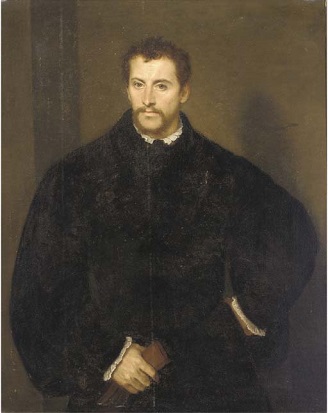 A Gentleman, ca. 1545  (follower of Titian) (1488-1576) Christie