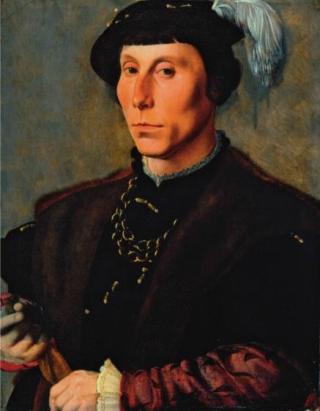 A Man, ca. 1547 (Jan van Scorel) (1495-1562) Weiss Gallery, London