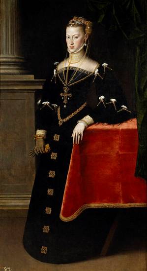 Maria Hapsburg of Austria, 1551 (Antonis Mor) (c1500-1575) Museo Nacional del Prado P02110 