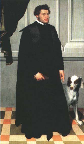 Gian Lodovico Madruzzo, ca. 1551-1552 (Giovanni Battista Moroni) (1522-1579)   Art Institute of Chicago, IL