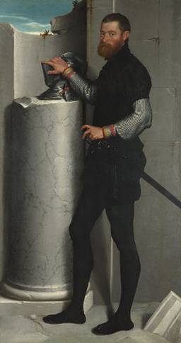 A Gentleman,  ca. 1555 (Giovanni Battista Moroni) (1522-1579)  Location TBD
