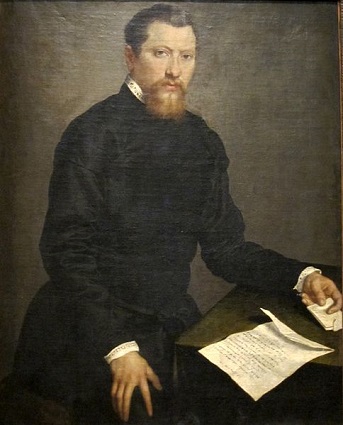 A Man, 1553 (Giovanni Battista Moroni) (1524-1578)   Honolulu Academy of Arts, HI 