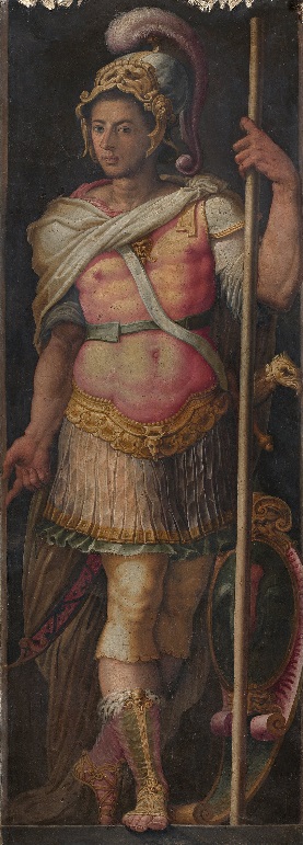 Francesco Medici in Greco-Roman Costume attributed  Vasari  ca 1555-1562  Palazzo Vecchio Room of Leo X