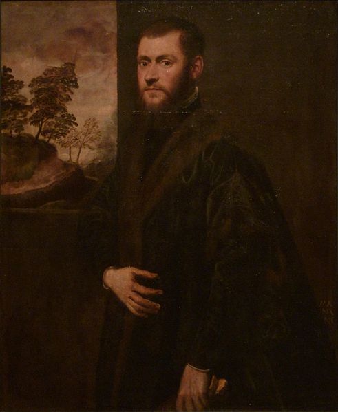 Jeune Gentilhomme ca 1550-1560 by Jacopo Tintoretto  Museo des Beaux-Arts de Besancon