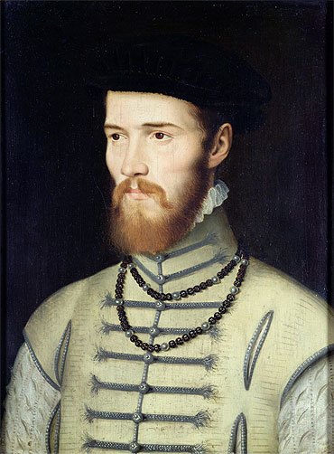 A Man aka don Juan ca 1550s by Francois Clouet  Czartoryski Museum Krakow