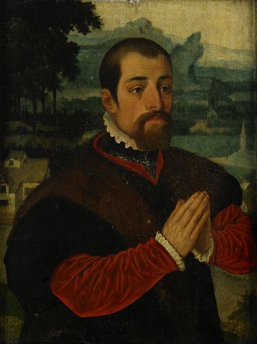 A Man ca 1550 attributed to Ambrosius Benson  Auktionsverket 