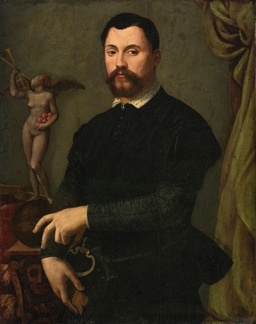 A Man, said to be Tommaso de Bardi, ca. 1559 (attributed to Alessandro Allori) (1535-1603) Sothebys Old Masters Sale, January 29, 2015, Lot 39 