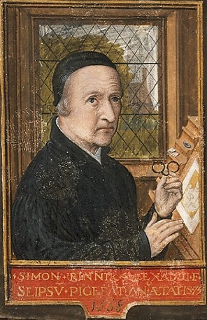 Self-Portrait,  1558 (Simon Bening) (1483-1561)   The Metropolitan Museum of Art, New York, NY,   DT 3622  