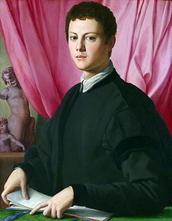 A Young Man, ca. 1550-1555 (Agnolo Bronzino) (1503-1572)  The National Gallery, London,  L40