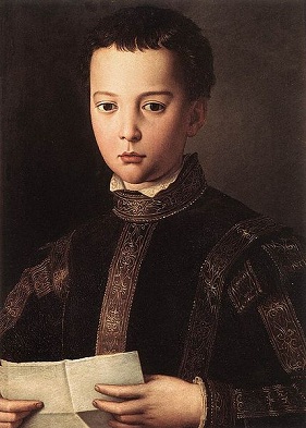 Francesco I de Medici, 1551 (Agnolo Bronzino) (1503-1572)     Galleria degli Uffizi, Firenze  


