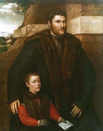 A Man and his son, 1552 (Giulio Licinio)   Location TBD  