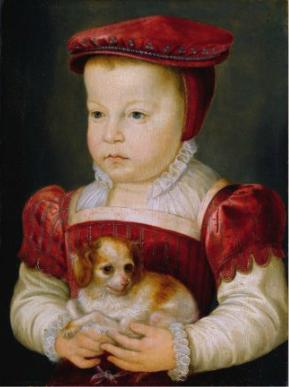 Hercule-Francois, Duke of Alencon, Anjou and Brabant, ca. 1556-1558 (Francois Clouet) (1510-1572) Weiss Gallery, London     