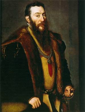 Giovanni Battista di Castaldo,  ca. 1550  (Anthonis Mor van Dashorst) (1516-1577) Museo Thyssen-Bornemisza, Madrid   