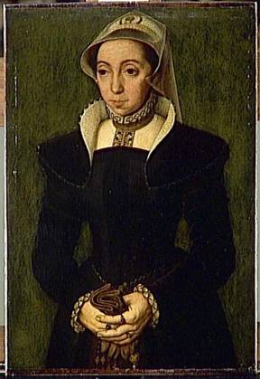 A Woman, ca. 1550  (Catharina de Hemmesen?) (1528- 1587)   Musée du Louvre, Paris    R.F. 2179 