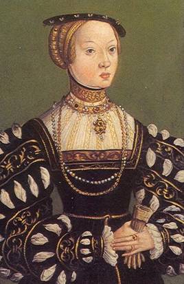Elizabeth of Austria at ca. 24 years of age dated 1550   Unknown Polish Court Painter Location TBD  