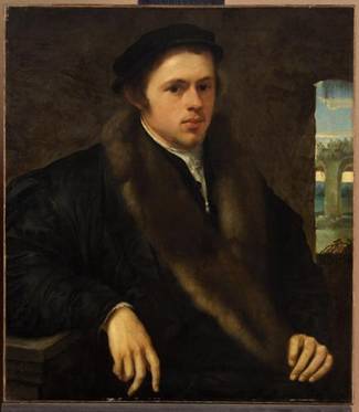 A Young Man,  ca. 1550  (Unknown Dutch Master) Kunsthistorisches Museum, Wien    GG_1563