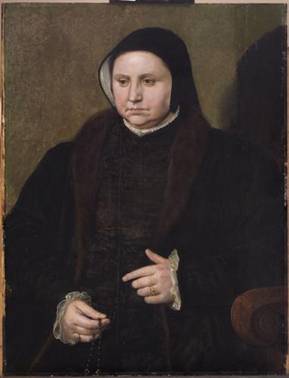 An Old Woman, ca. 1550   (Master of the 1548 Dresden Portraits) Kunsthistorisches Museum, Wien    GG_826        