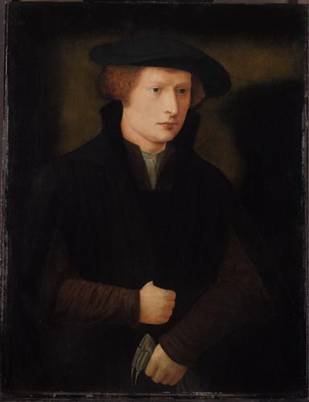 A Young Man  ca. 1550   Master of the Female Half-Figures Kunsthistorisches Museum Wien   GG_997 