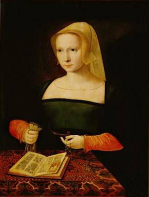 A Young Woman,  ca. 1550   (Master of the Female Half-Figures)   Kunsthistorisches Museum, Wien    GG_998   