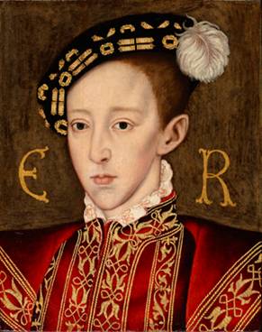 Edward VI (r. 1547-1553) ca. 1551  (Unknown English Artist) Philip Mould, Ltd., London     