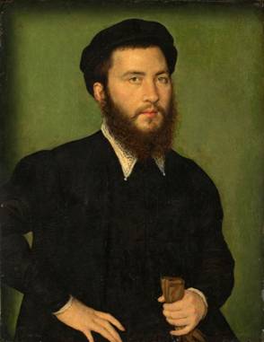 A Man, ca. 1550-1560 (Corneille de Lyon) (1500-1575) The Art Institute of Chicago, IL  1953.466 

