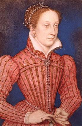 Mary Queen of Scots, ca. 1558  (school of Francois Clouet) (1510-1572)    The Royal Collection, UK
