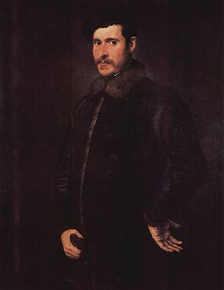 A Man ca. 1550   (Tintoretto) (1518-1594)   Christ Church Picture Gallery, Oxford University,  UK 