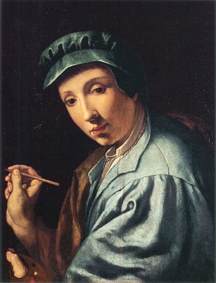 Self-Portrait, ca. 1555 (Allesandro Allori) (1535-1607)  Galleria degli Uffizi, Firenze 