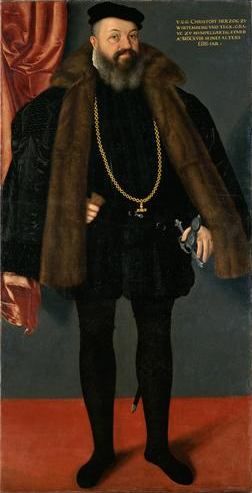 Duke Christoph von Wurttemberg, 1567  (Abraham Hel?) (??-??)  Kunsthistorisches Museum, Wien,   GG_8251 