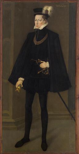 Duke Wilhelm V of Bavaria, 1664 (Hans Schöpfer the Elder) (1505-1569)  Kunsthistorisches Museum, Wien,   GG 8178  

