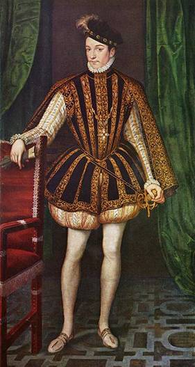 Charles IX, King of France, 1566  (François Clouet) (1515-1572) Kunsthistorisches Museum, Wien,   GG_752 