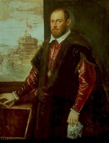 A Venetian Gentleman in Rome, possibly of the Emo Family, ca. 1563 (Tintoretto) (1518-1594) Columbia Museum of Art, SC, 1962.15, Kress Collection