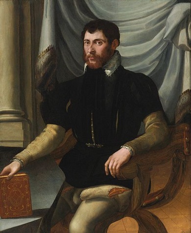 A Man Holding a Book, ca. 1563 (Mirabello Cavalori) (1535-1572) Sothebys Auction, 31 January - 1 February, 2013, New York, Lot 38