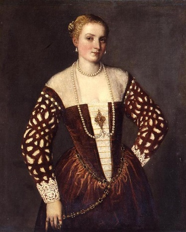 A Young Woman, ca. 1565 (Paolo Véronèse) (1528-1588)  Musée de la Chartreuse Douai,  Inv. 751