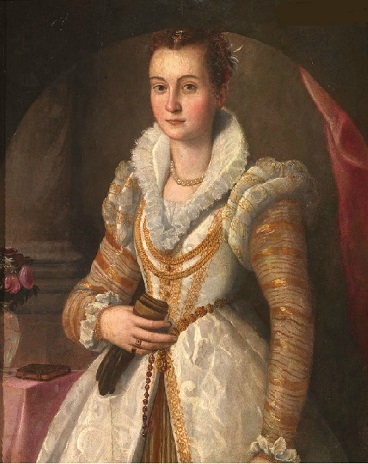 A Young Woman, ca. 1565 (attributed to Santi di Tito) (1536-1603)   Pandolfini Auction, Firenze,  11 June, 2009, Lot 43 