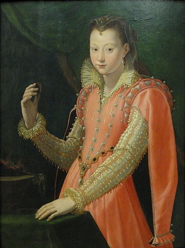 Vittoria Capponi as Porcia Catonis, ca. 1565 (attributed to Santi di Tito) (1536-1603)  Statens Museum for Kunst, Copenhagen