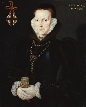 Elizabeth Roydon, Lady Golding, d. (Hans Eworth) (1520-1574) Tate Britain, London   T01569 