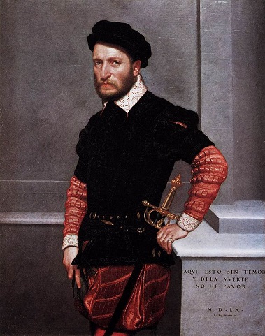 Don Gabriel de la Cueva, later Duke of Alburquerque, ca. 1560   (Moroni) (1522-1579)         Staatliche Museeun zu Berlin           