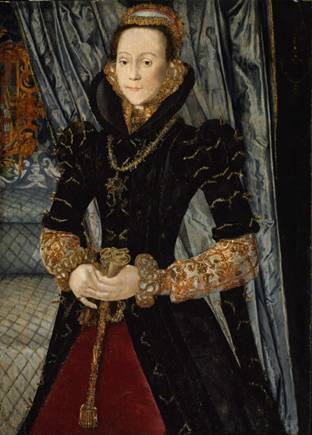 A Lady of the Wentworth Family (Jane Cheyne?) (Hans Eworth) (fl. 1545-1574)     The Art Institute of Chicago, IL   1920.1035 