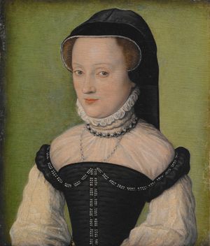  Madame de Châtillon “1560-1565” (Corneille de Lyon)    Indianapolis Museum of Art     C10026 