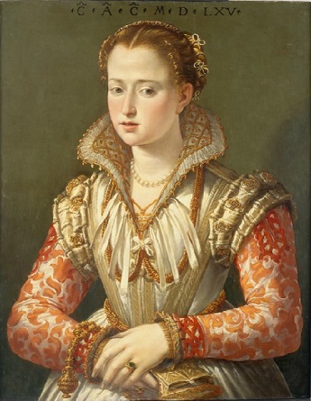 A Young Woman, 1565   (follower of  Agnolo Bronzino) (1503-1572)         Seattle Art Museum, WA   61.153