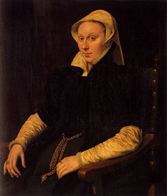 Anne Fernel, Mrs. Thomas Gresham, ca. 1560-1565 (Anthonis Mor) (1516-1577)     Rijksmuseum, Amsterdam     SK-A-3119 