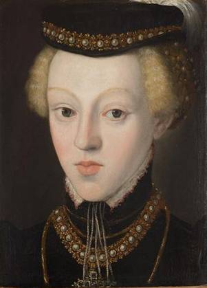 Johanna of Austria, ca. 1565  (Arcimboldo) (1527-1593)     Location TBD    