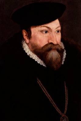 Edward Fiennes de Clinton, 1st Earl of Lincoln, ca. 1560-1565 Unknown Artist)     National Portrait Gallery, London     2918  