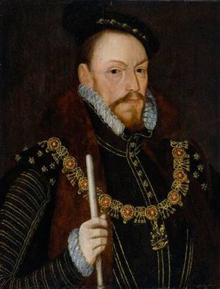 Thomas Radcliffe, 3rd Earl of Sussex,  ca. 1565   (Unknown Artist)    National Portrait Gallery, London    105  