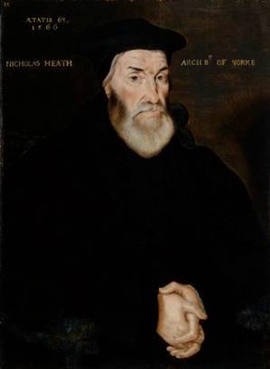 Nicholas Heath (Hans Eworth) (ca. 1520-1574)     National Portrait Gallery, London     OWP