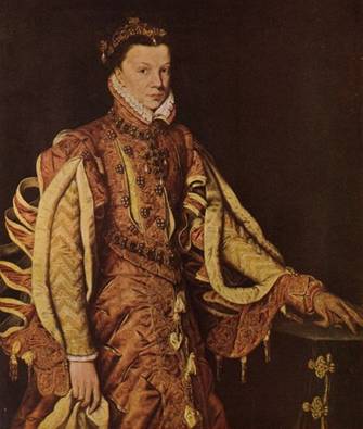 Elizabeth  de Valois, 1568   (Anthonis Mor) (1516-1576)          Location TBD   