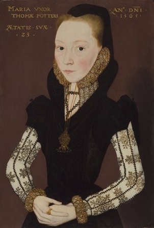 Mary  Tichborne, 1565 (Master of The Countess of Warwick)  Philip Mould, Ltd., London  
