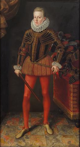 Matthias Hapsburg, future Holy Roman Emperor, 1579  (Lucas van Valckenborch) (1535-1597) Kunsthistorisches Museum, Wien, GG 4390  